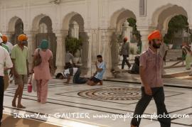 Reportage photo au Temple d'or des Sikhs à Amritsar - Pudjab indien